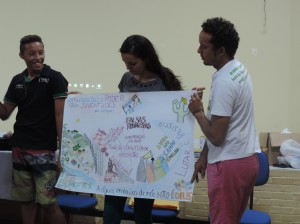 O trabalho da relatoria gráfica